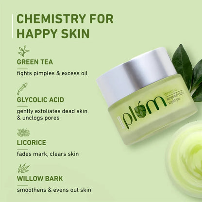 Plum Green Tea Goodbye Acne Combo + 3 𝙁𝙧𝙚𝙚 𝙂𝙞𝙛𝙩𝙨*