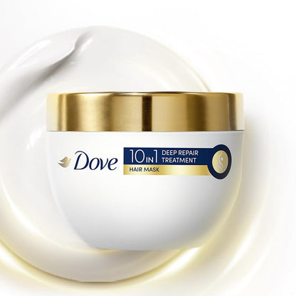 Dove Deep Repair Treatment Hair Mask For Damaged Hair With Bio Protein Care Sulphate & Paraben Free 300 ML