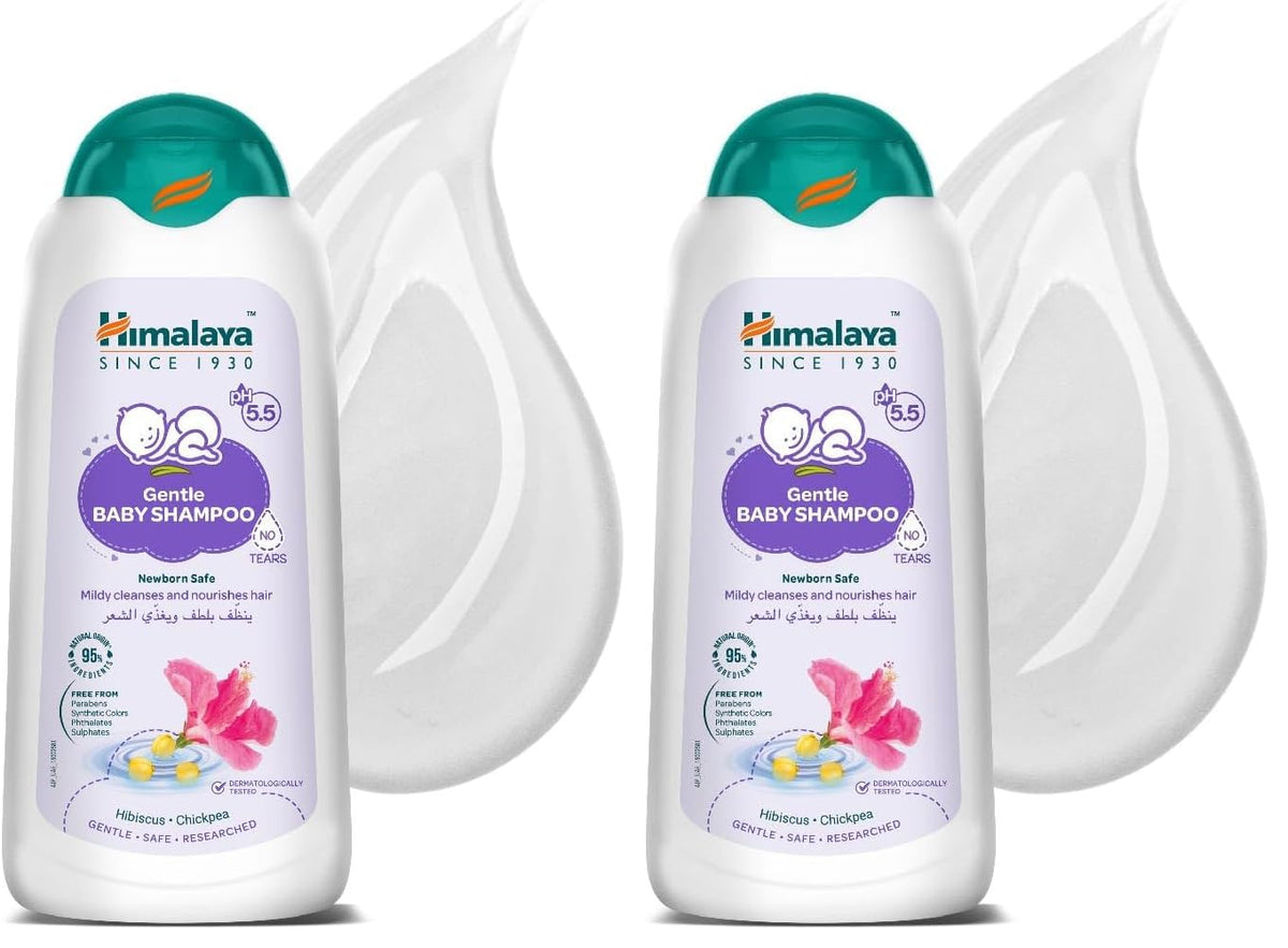 Himalaya Gentle Baby Shampoo with phyto-proteins|No Tears|pH 5.5|600ml