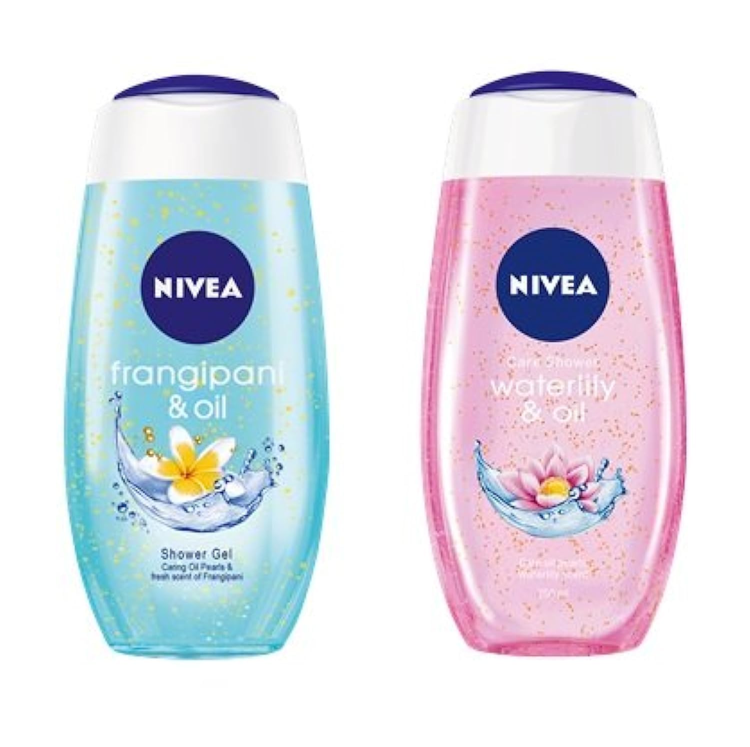 NIVEA Waterlily & Oil 250ml Body Wash| Shower Gel with Care Oil Pearls| Refreshing Scent of Waterlily Flower|Clean, Healthy & Moisturized Skin
