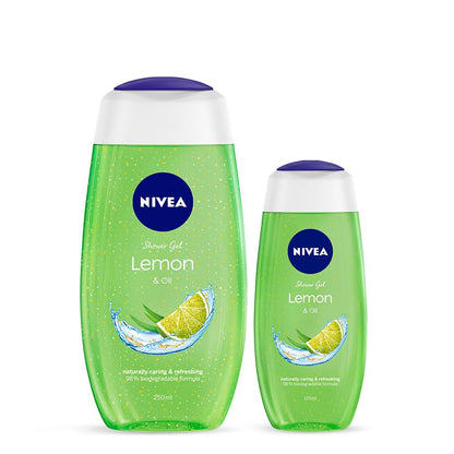 NIVEA Waterlily & Oil 250ml Body Wash| Shower Gel with Care Oil Pearls| Refreshing Scent of Waterlily Flower|Clean, Healthy & Moisturized Skin