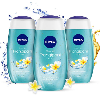 NIVEA Waterlily & Oil 250ml Body Wash| Shower Gel with Care Oil Pearls| Refreshing Scent of Waterlily Flower|Clean, Healthy & Moisturized Skin