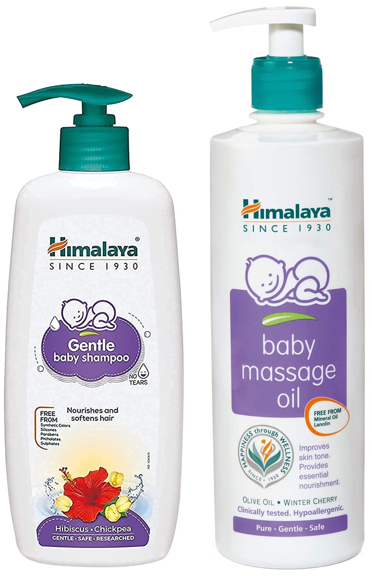 Himalaya Gentle Baby Shampoo with phyto-proteins|No Tears|pH 5.5|600ml