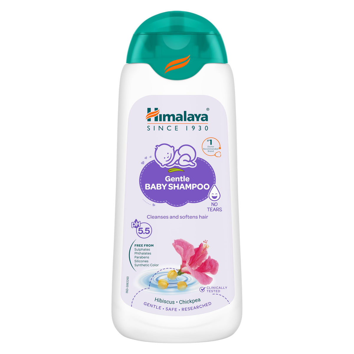 Himalaya Gentle Baby Shampoo with phyto-proteins|No Tears|pH 5.5|600ml