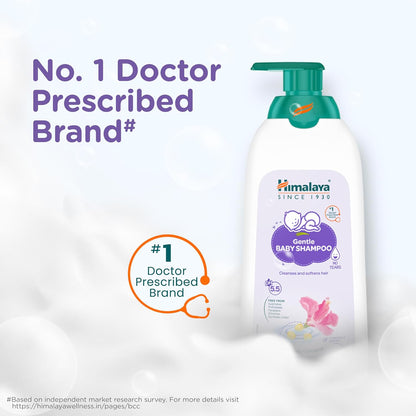 Himalaya Gentle Baby Shampoo with phyto-proteins|No Tears|pH 5.5|600ml