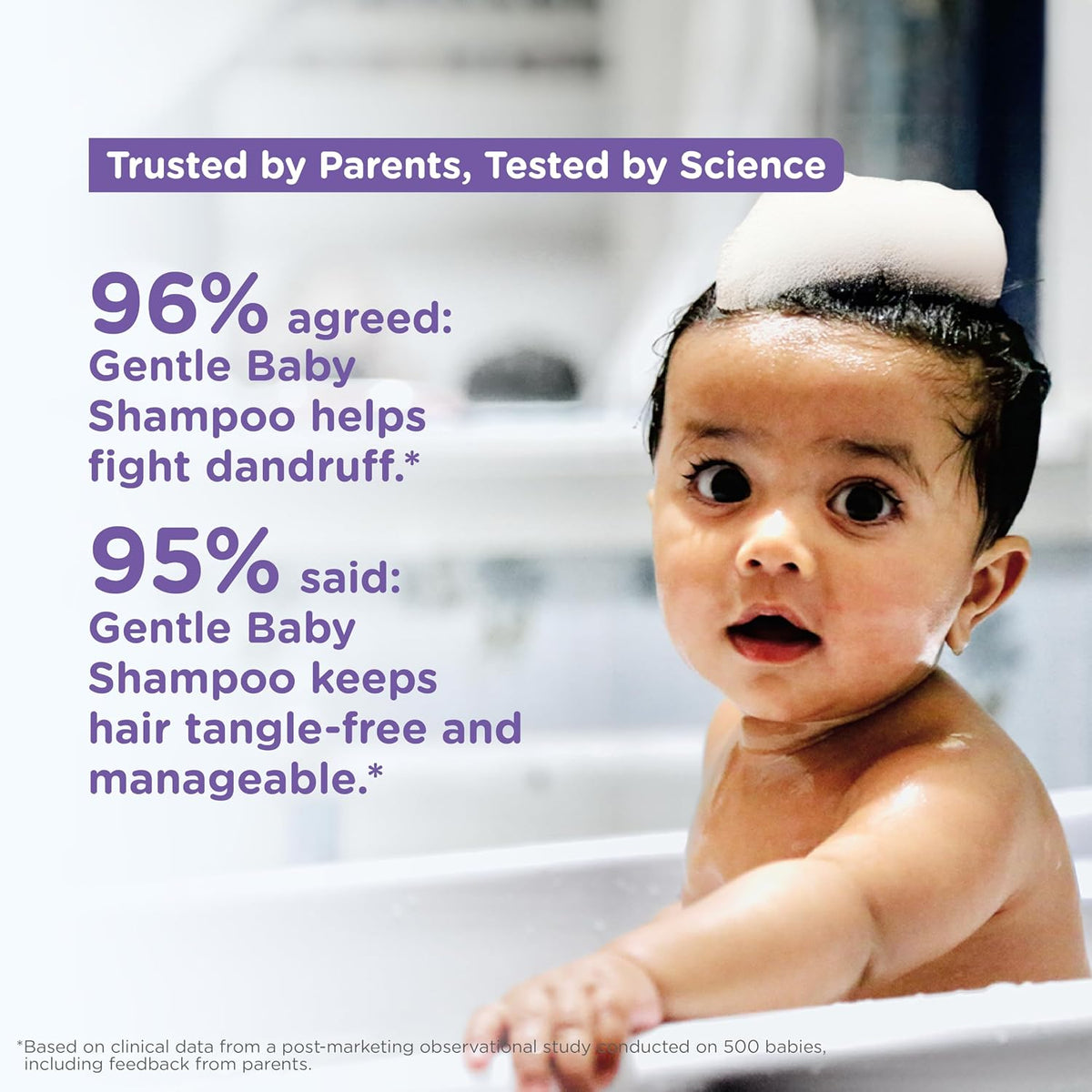 Himalaya Gentle Baby Shampoo with phyto-proteins|No Tears|pH 5.5|600ml