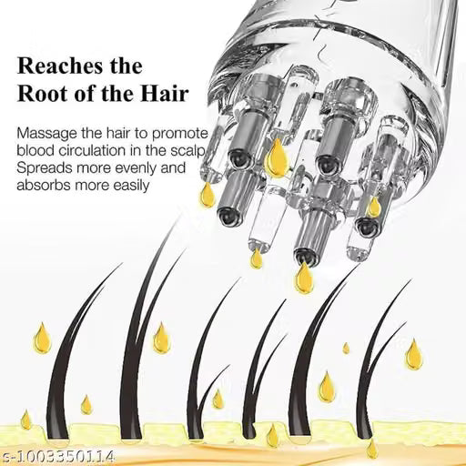 Scalp Applicator Bottle 6ml with Roller Comb Tip
