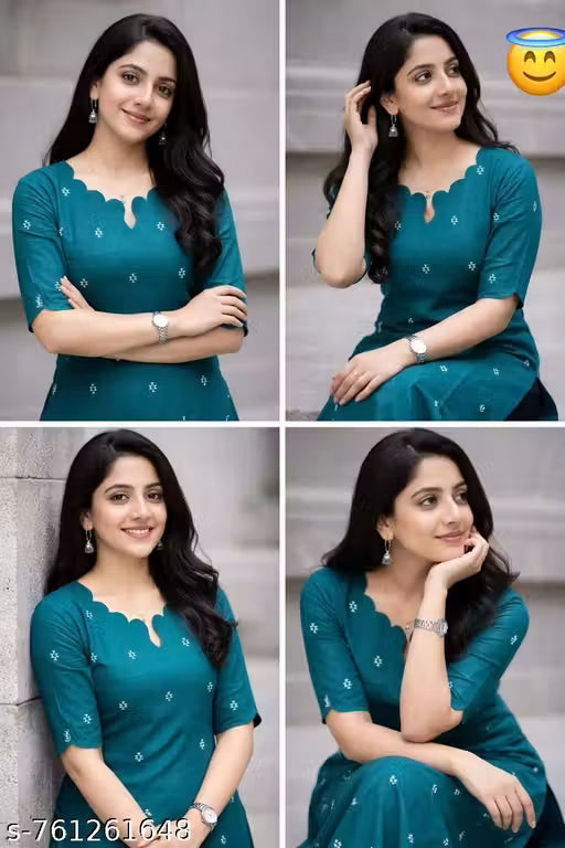 Elegant Morpeach Rayon Slub Kurti for Women | Stylish Casual &amp; Ethnic Wear