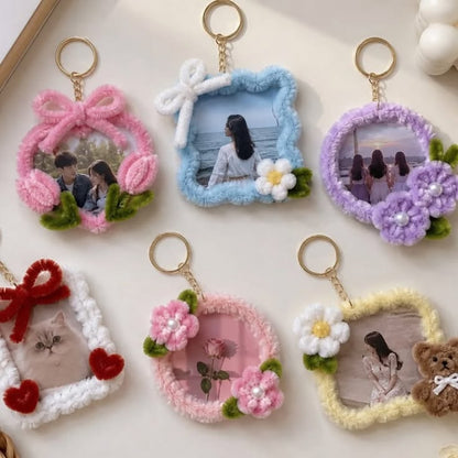 Handcraft Photo Frame Keychain