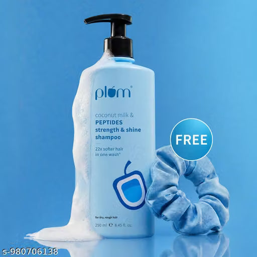 Plum Coconut Milk & Peptides Shampoo – 250ml