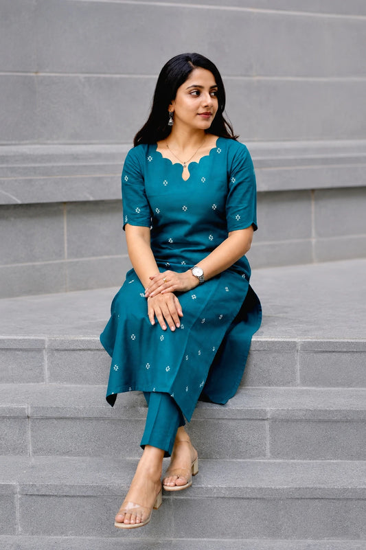 Elegant Morpeach Rayon Slub Kurti for Women | Stylish Casual &amp; Ethnic Wear