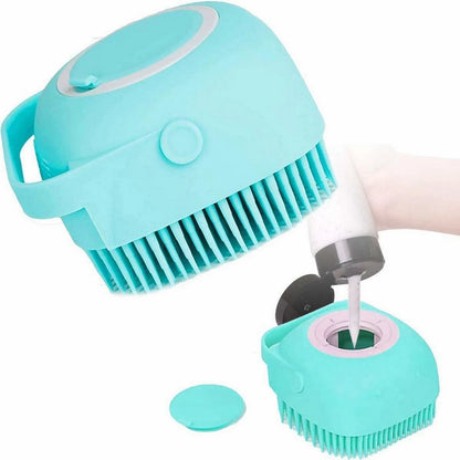 Soft Silicone Bath Brush & Body Scrubber Dispenser