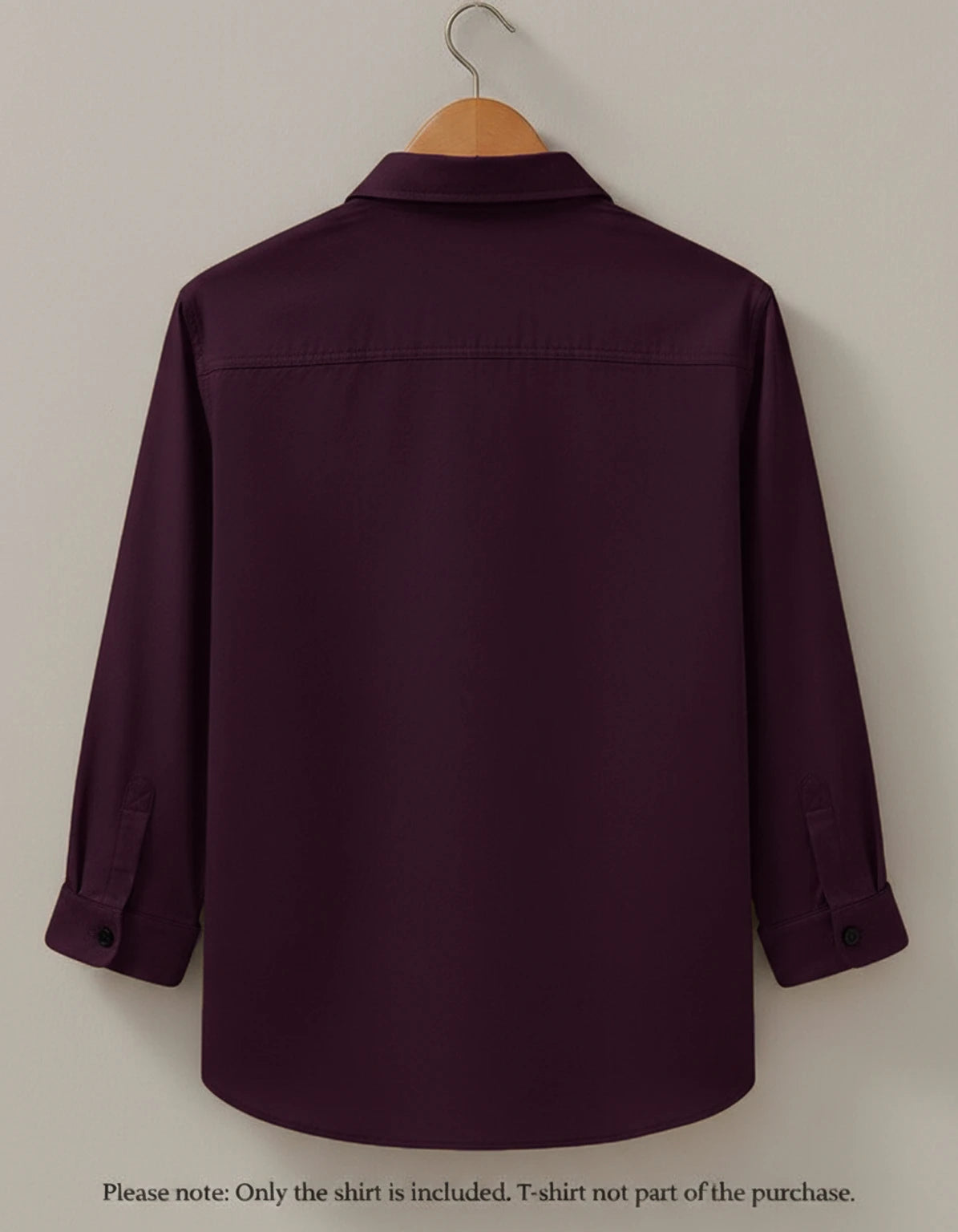 Men's Cotton Blend Casual Shirt | Regular Fit Full Sleeve Utility Shirt